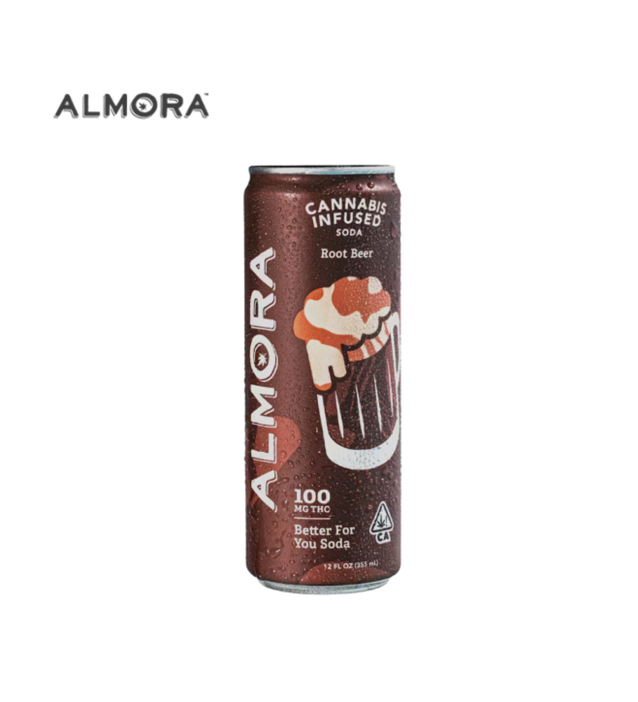 ROOT BEER 100MG 12OZ LIVE RESIN SODA
