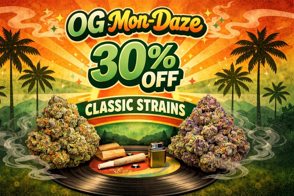30% OFF OG Mon-Daze! special