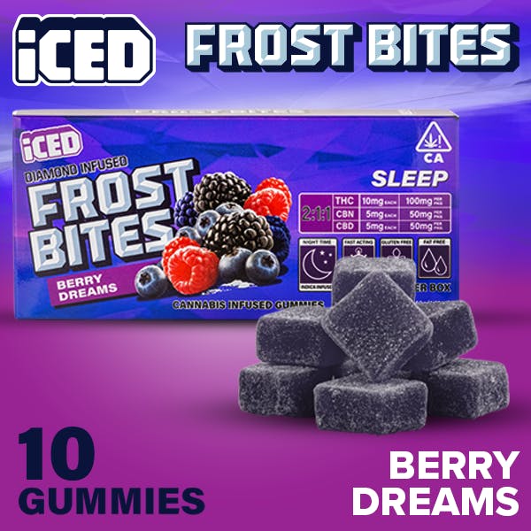 2:1:1 Berry Dreams [10pk] (100mg THC/50mg CBN/50mg CBD)