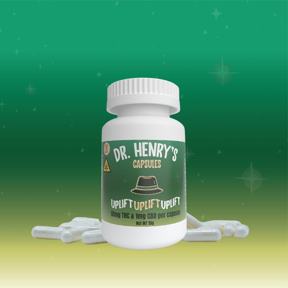 Dr. Henry's - Uplift - Capsules 200mg THC 20mg CBD 20pk