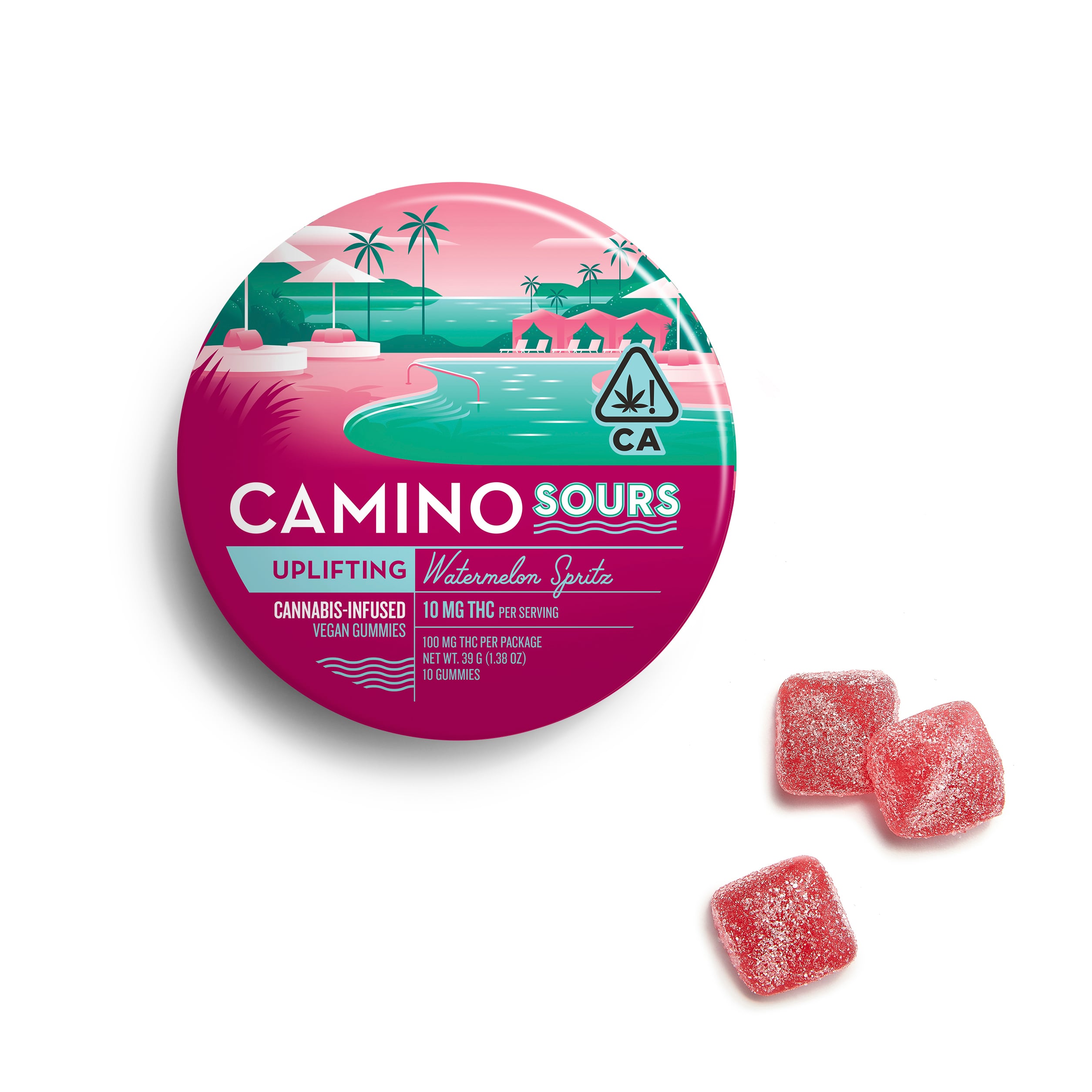 'Uplifting' Watermelon Spritz [20pk] (100mg THC)