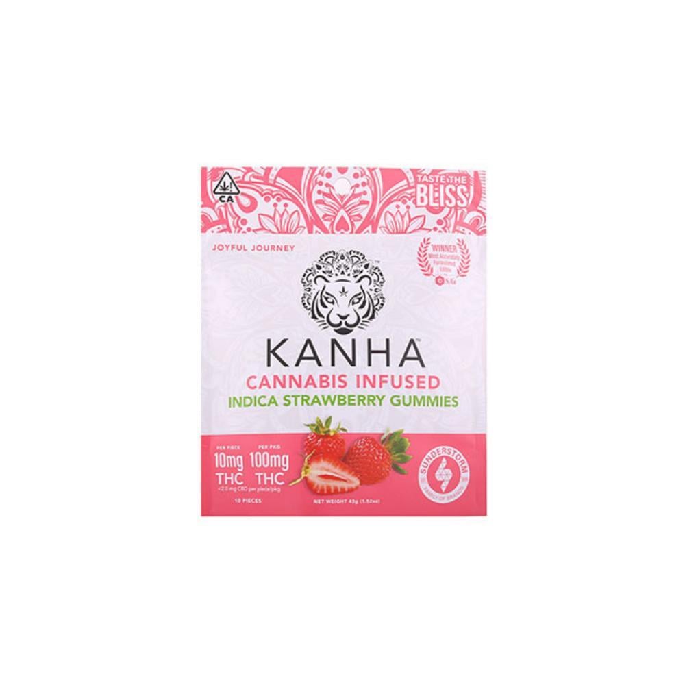 Strawberry - Indica [10pk] (100mg)