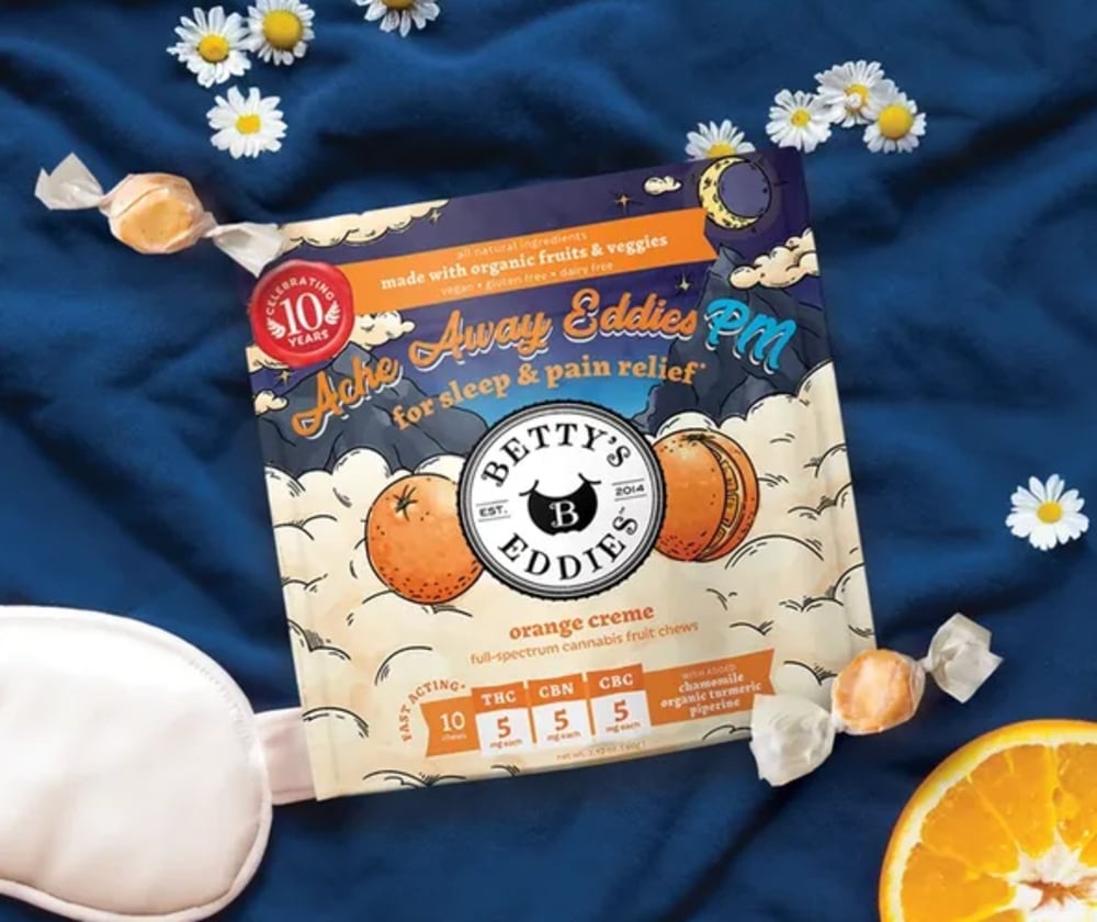 5mg Orange Creme "Ache Away" Eddies | 10pk