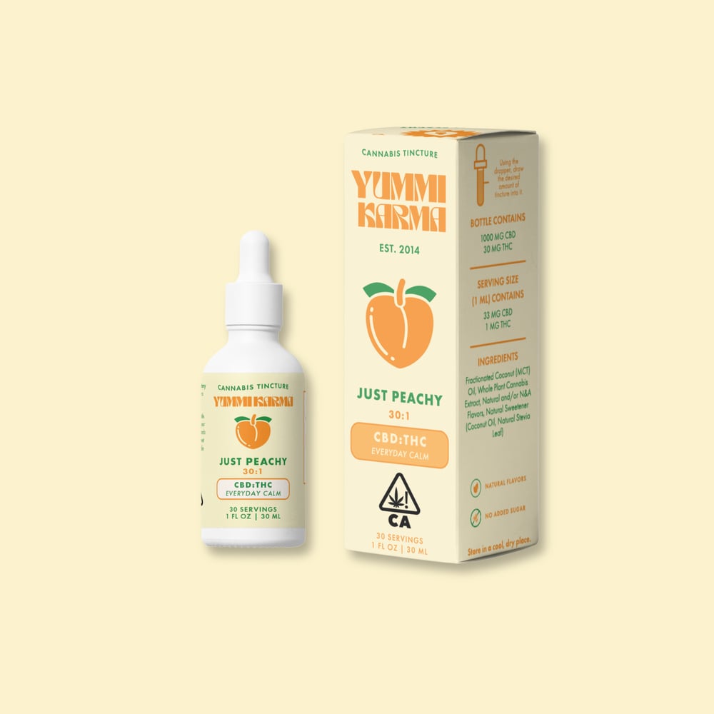 30:1 Just Peachy [30ml] (1000mg CBD/30mg THC)