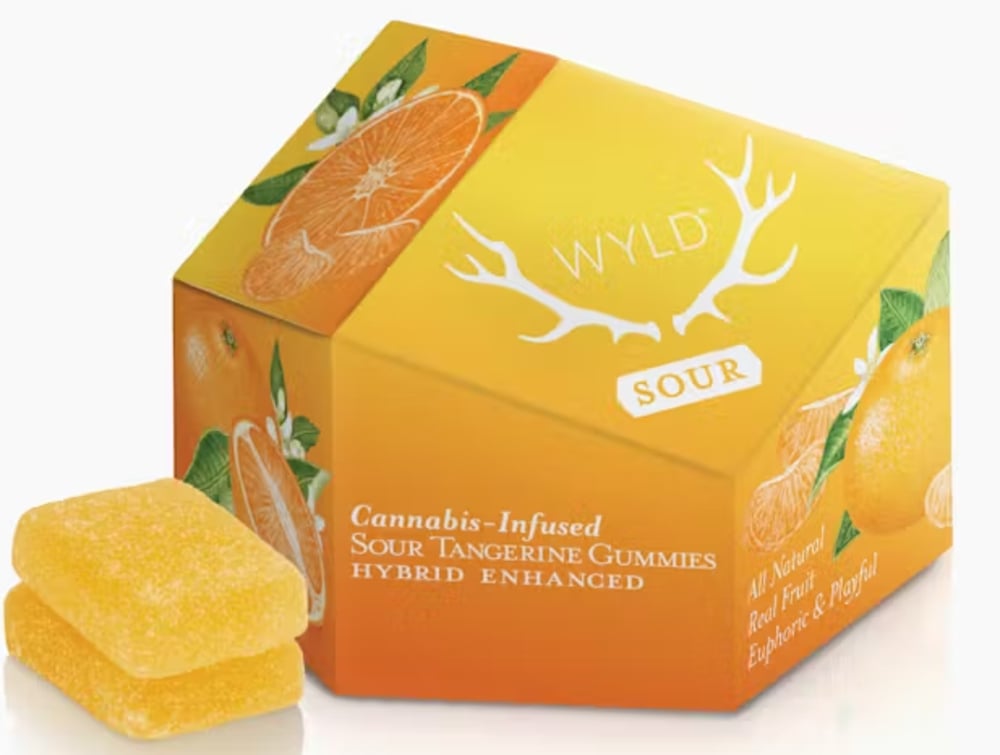 Sour Tangerine Hybrid Enhanced Gummies | 100mg