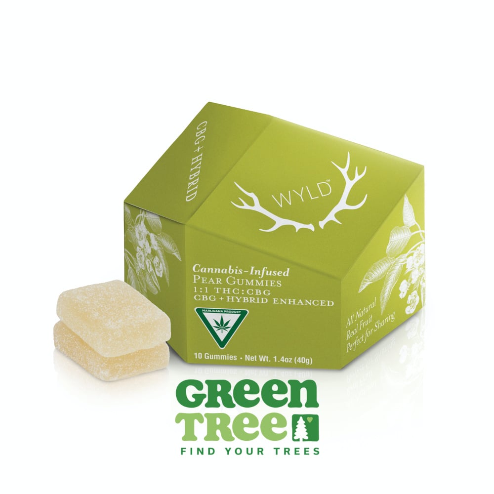 *HIGH DOSE* Pear 1:1 CBG + Hybrid Enhanced Gummies | 200mg