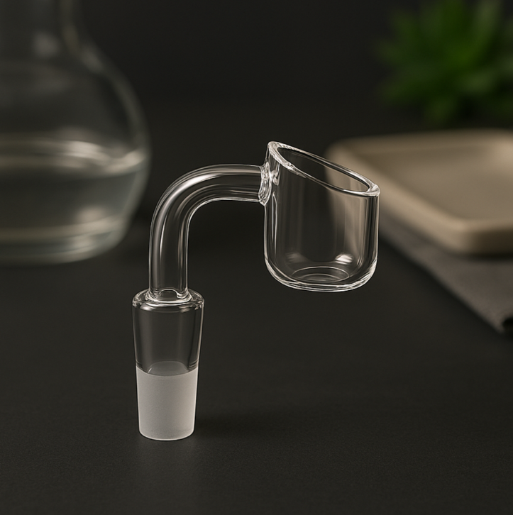 14mm Male Quartz Banger - Wide Flat Top