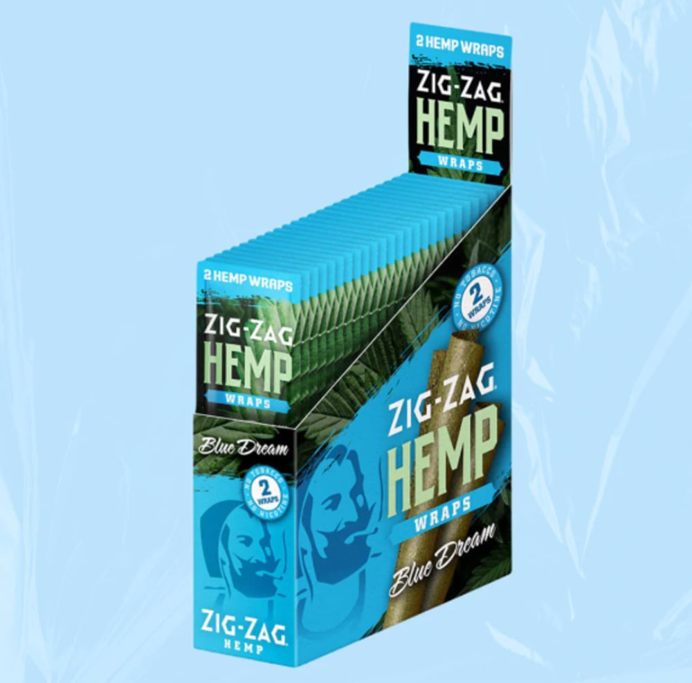 Zig-Zag - Hemp Wraps | Blue Dream | 2pk