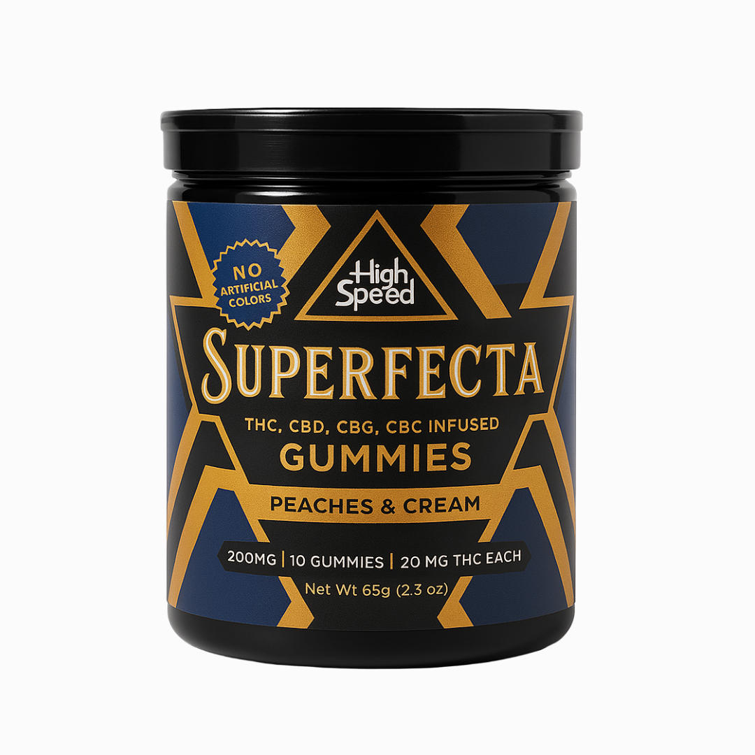 2:1:1:1 Superfecta [20pk] (200mg THC/100mg CBG/100mg CBC/100mg CBD)