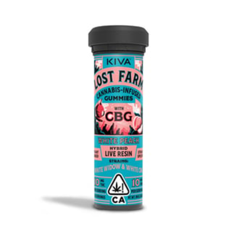 1:1 White Peach CBG x White Widow [10pk] (100mg CBG/100mg THC)