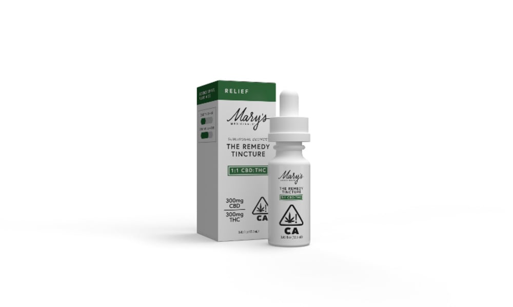 1:1 The Remedy: Relief (300mg CBD/300mg THC) 1:1 The Remedy: Relief (300mg CBD/300mg THC)