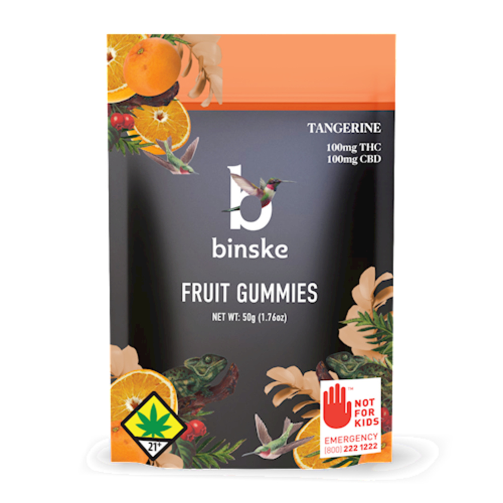 1:1 Tangerine Fruit Gummies