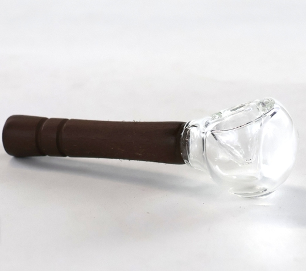 Wooden Handle Spoon Pipe