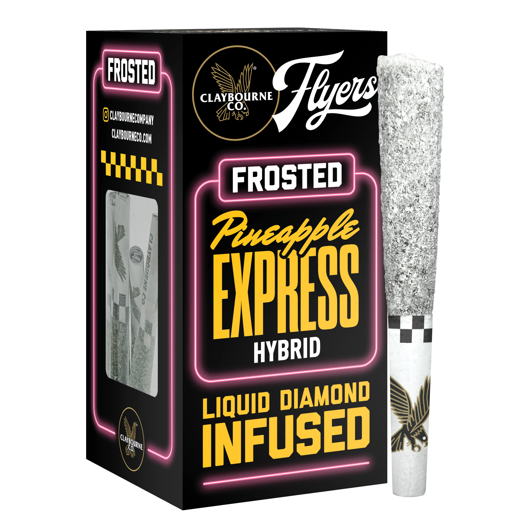 Pineapple Express (2.5g) - Diamond Frosted Flyers Pre-Rolls