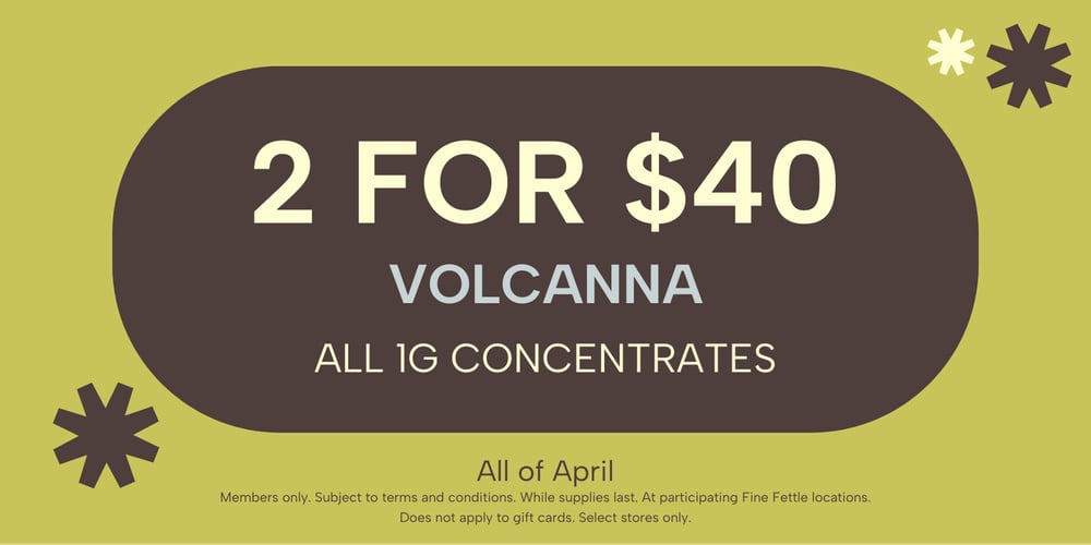 Volcanna 1g Concentrates | 2+ for $20 each special
