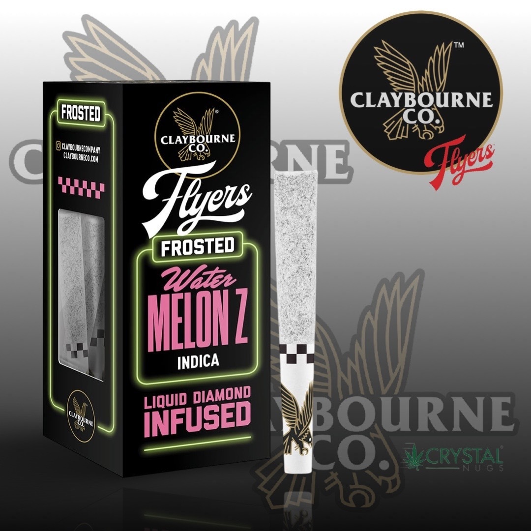 Shop Watermelon Z (2.5g) - Diamond Frosted Flyers Pre-Rolls