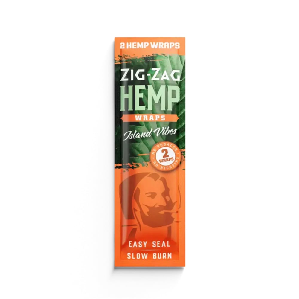 Zig-Zag Island Vibes Hemp Wraps [2pk]