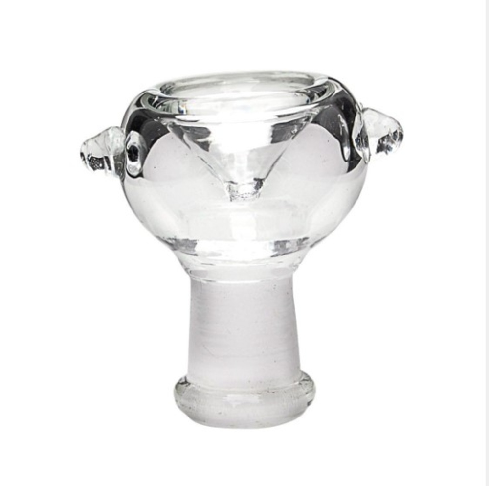 LuvBuds Glass on Glass Female Bowl - 18mm
