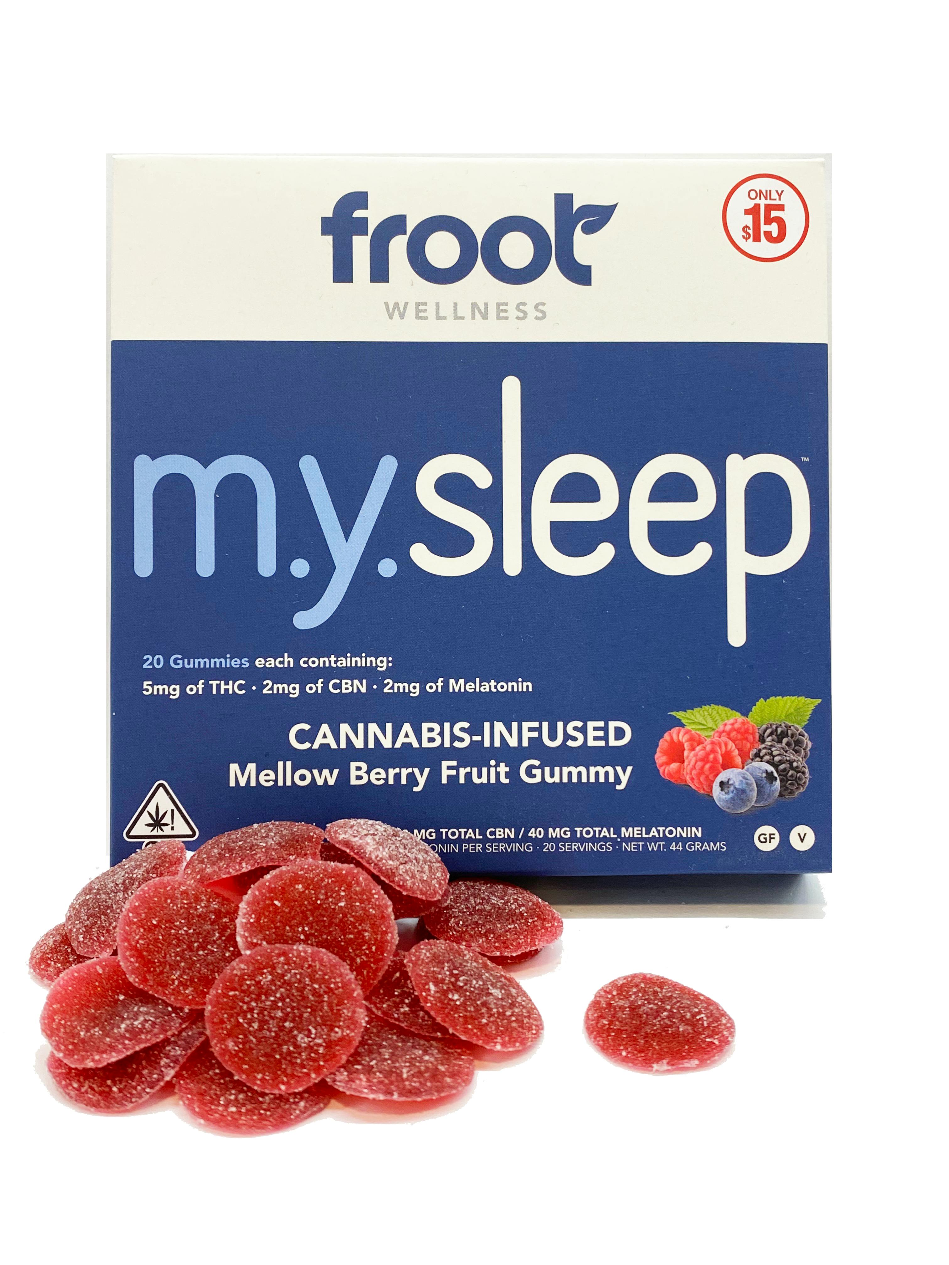 Sleep 20pk Thc/40mg Cbn/40mg Melatonin