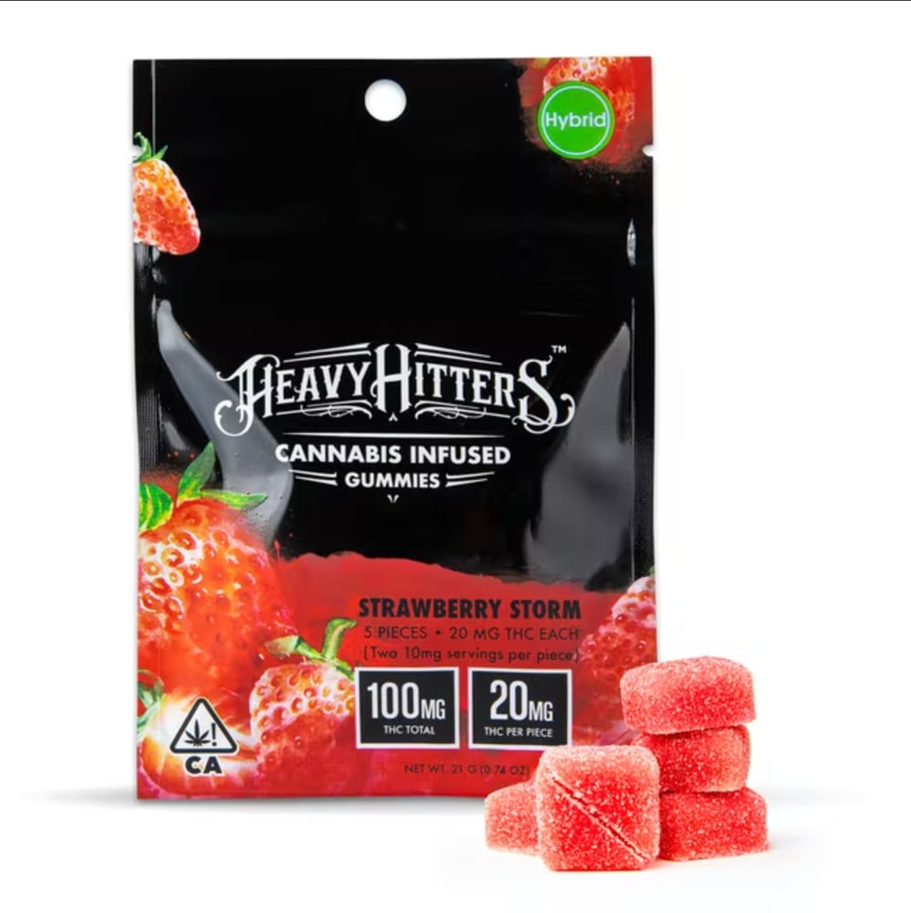 Strawberry Storm - Hybrid [5pk] (100mg)