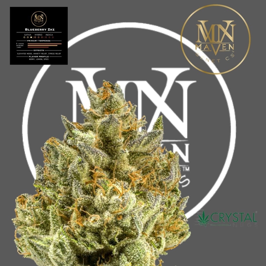 Shop Blueberry Zkz [3.5g] | Crystal Nugs Dispensary Sacramento, CA