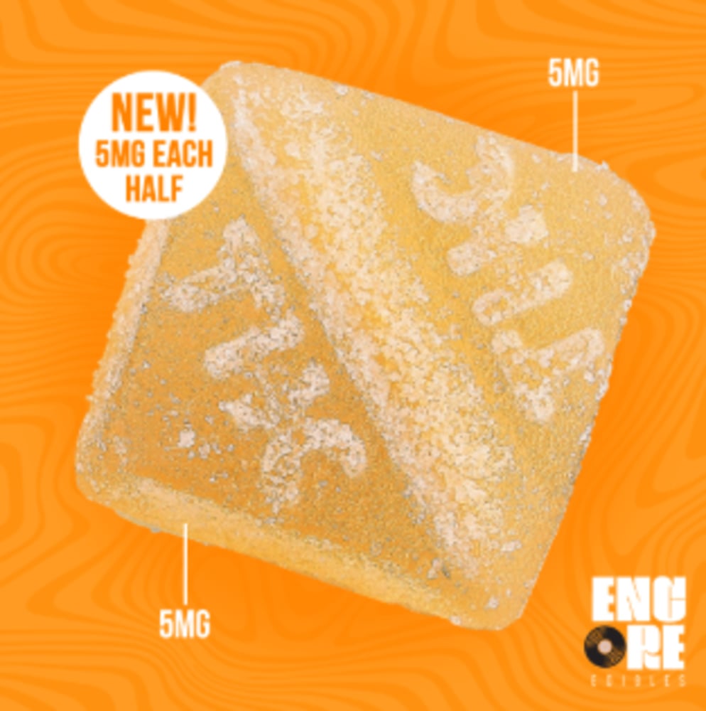 Encore Sour Mandarin Gummies T98.2mg C102.4mg I 25917