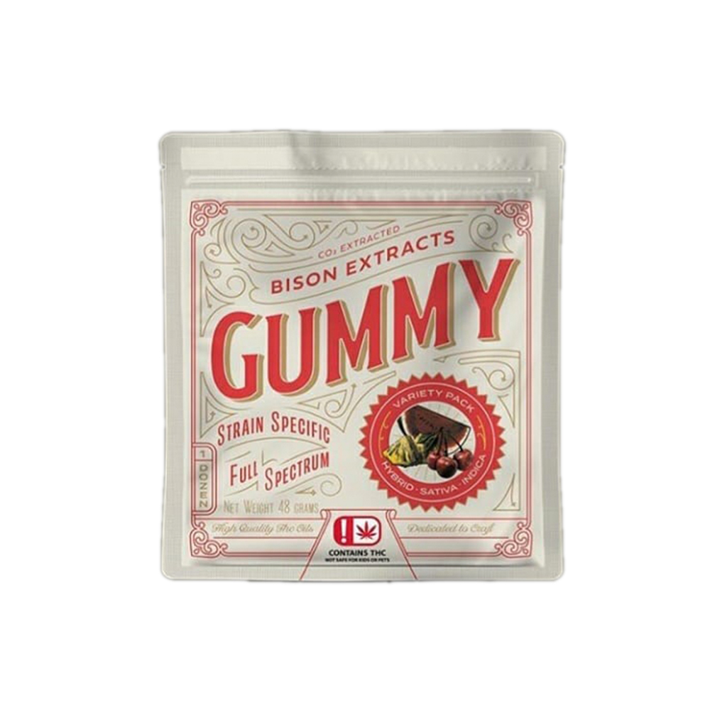 Blue Raspberry Cotton Candy (250mg) Bison Extracts Full Spectrum