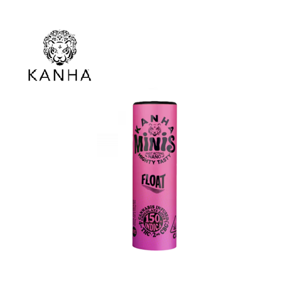 INDICA FLOAT 2:1 THC:CBG 150MG 25 PACK NANO CHOCOLATE MINIS