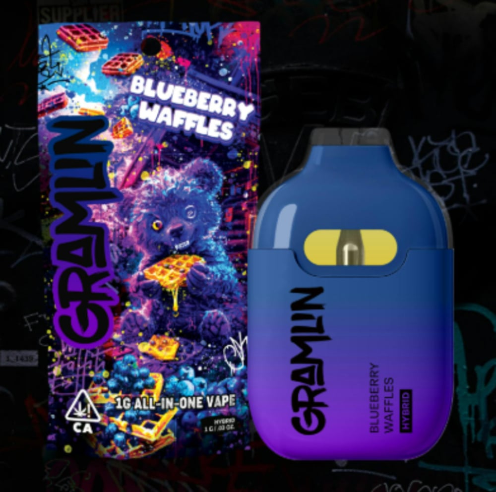 Blueberry Waffles AIO [1000mg]