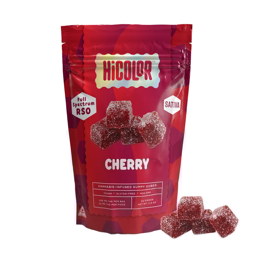 Cherry RSO Gummies [10pk] (100mg)