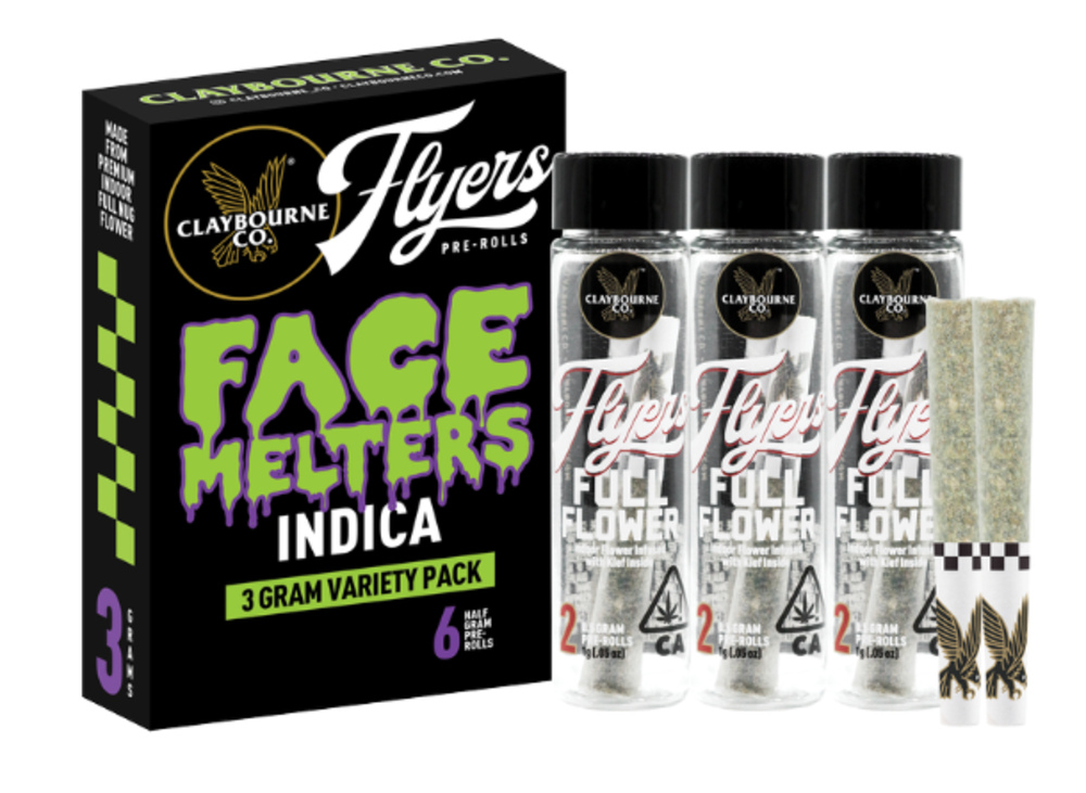 Face Melters Indica Variety Pack (3g)