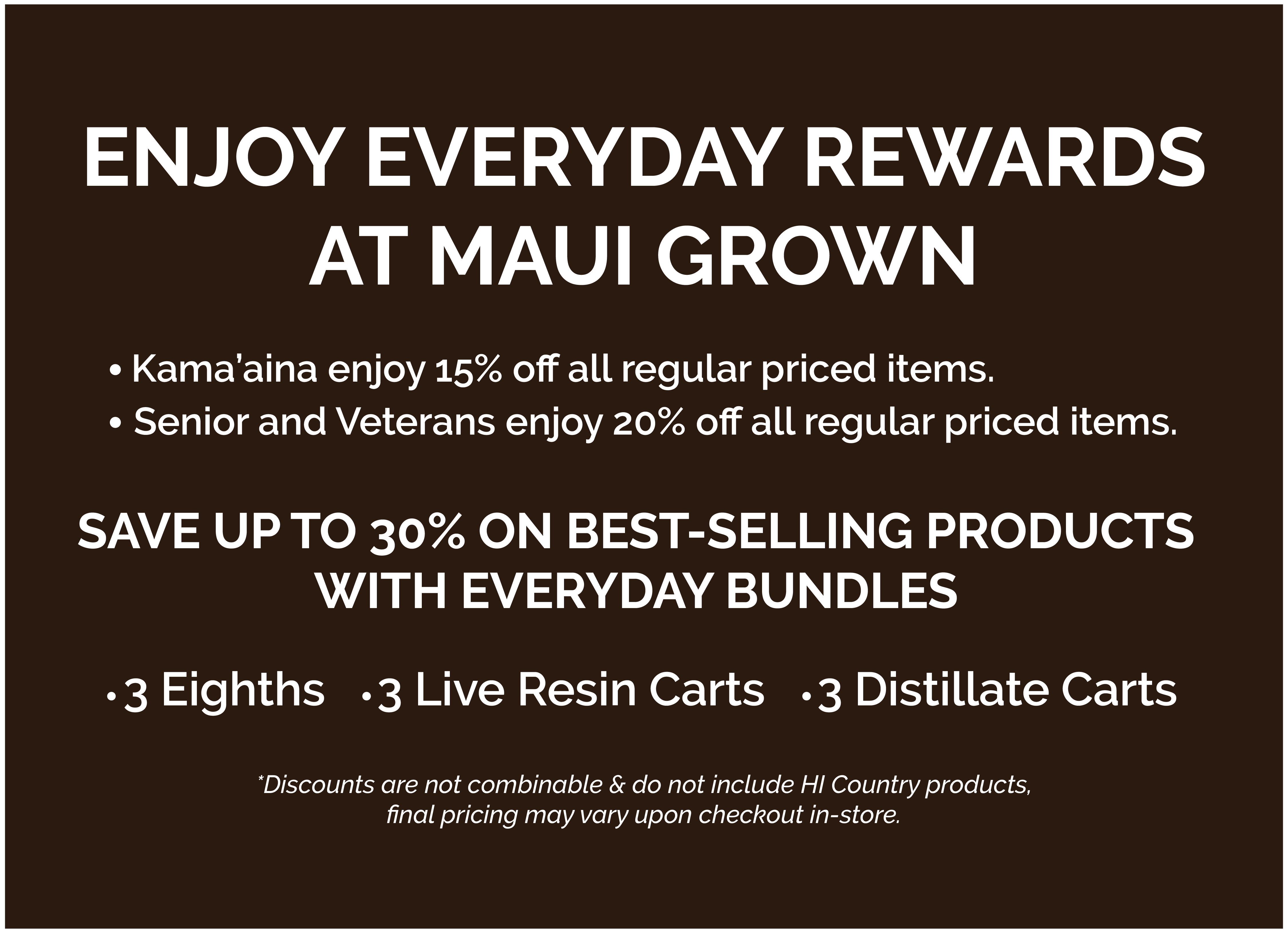Shop all cannabis products | Maui Grown Therapies - Pukalani