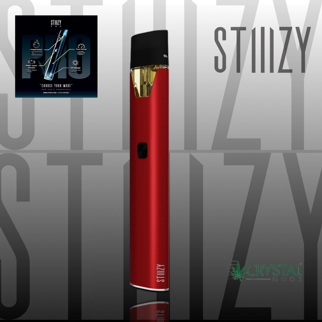 white diamond cbd vape juice Alpha Stiiizy Compatible Battery Vape Pen Small Compact Black – MedPlex main image 0