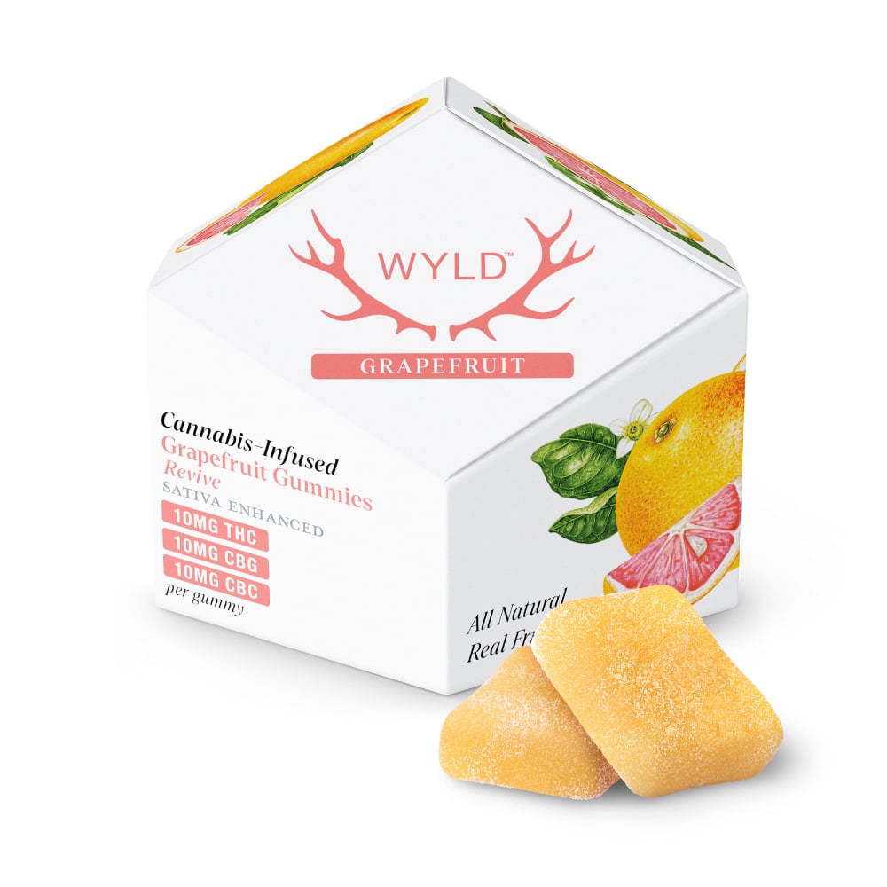 100mg 1:1:1 Grapefruit [10pk] THC:CBG:CBC