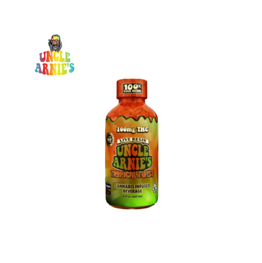 TROPICAL TWIST 100MG LIVE RESIN 8OZ BEVERAGE