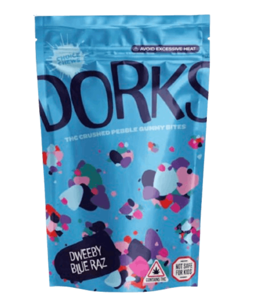 Dweeby Blue Raz (100mg)