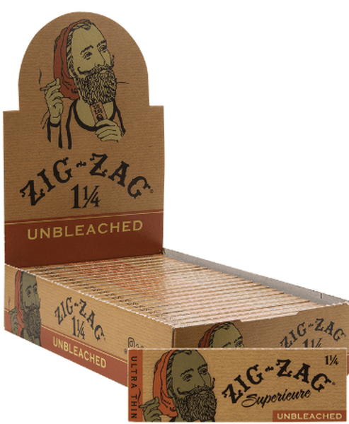 Zig Zag Unbleached 1 1/4