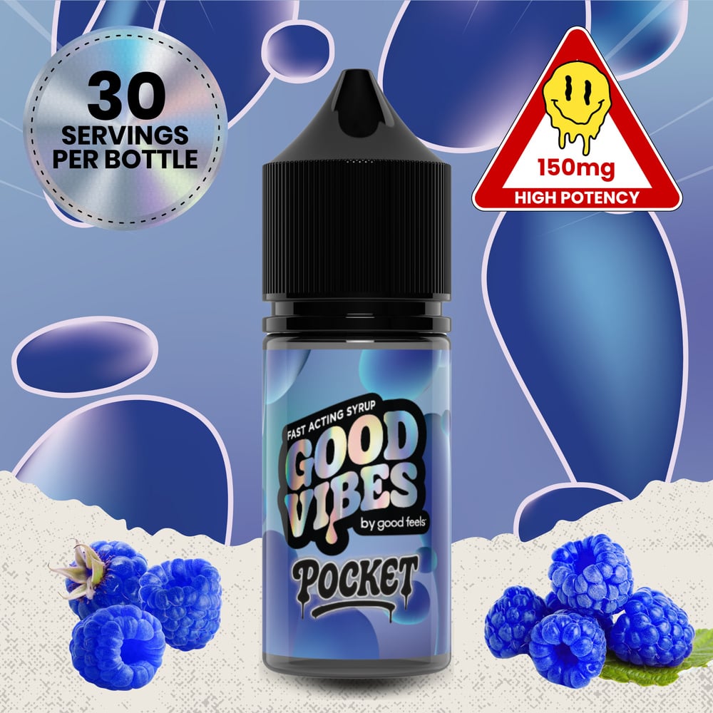 Blue Raspberry Liquid Gummies (Drink Enhancer) (150mg)