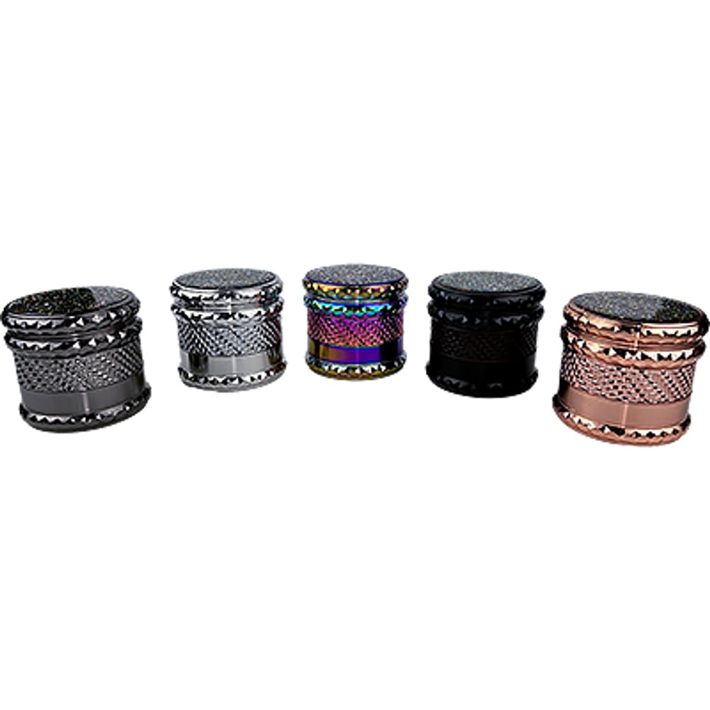 Zinc Grinder Assorted Colors 63mm