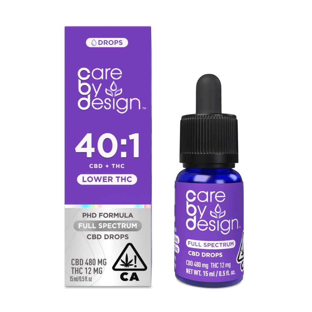 Care By Design | 40:1 Full Spectrum CBD Drops 15ml
