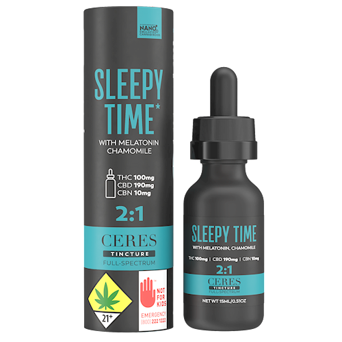 2:1 Sleepy Time [15ml] (100mg THC/190mg CBD/10mg CBN)