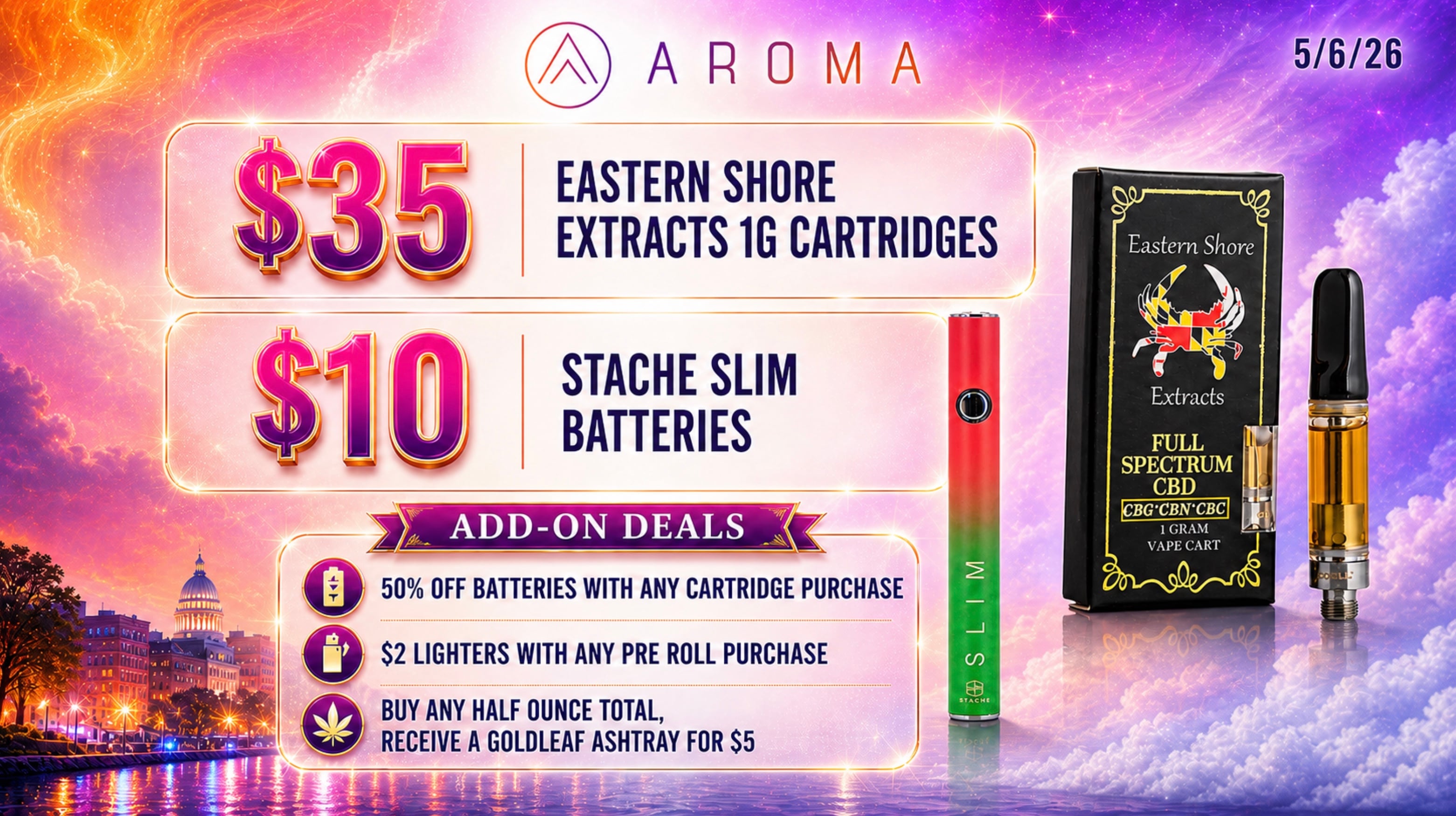 $10 slim batteries! special