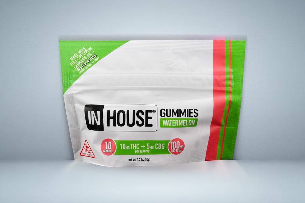 2:1 Watermelon Fast Acting [10pk] (100mg/50mg CBG)