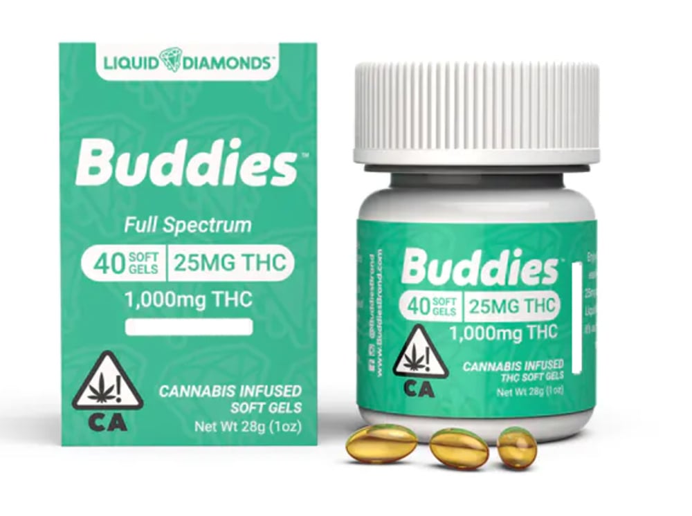 25mg Indica [40ct] (1000mg)