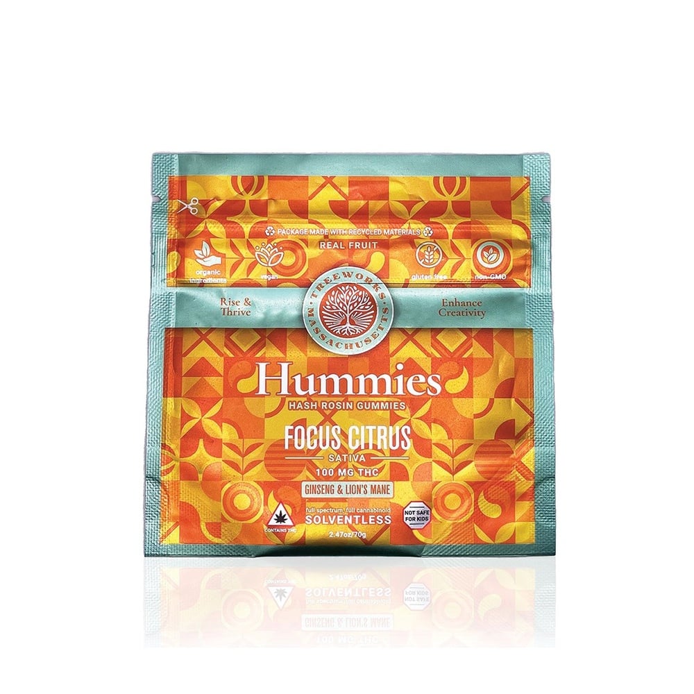 Focus Citrus Hummies | Sativa (100mg) [20pk]