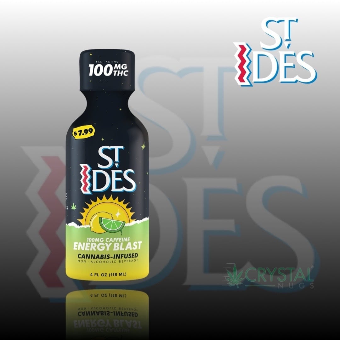 Shop ST IDES - Energy Blast [4oz] (100mg) Beverage | Crystal Nugs