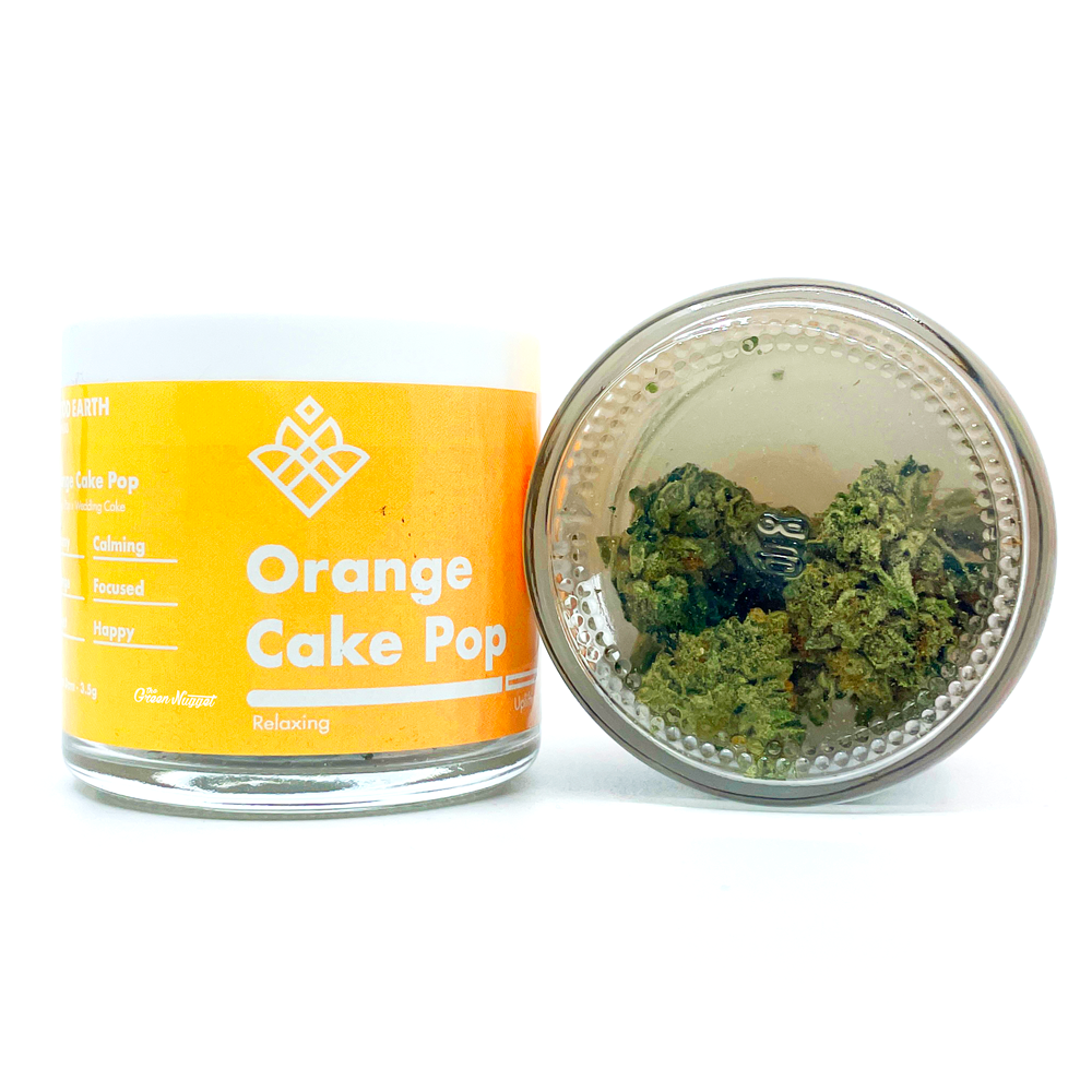 Orange Cake Pop