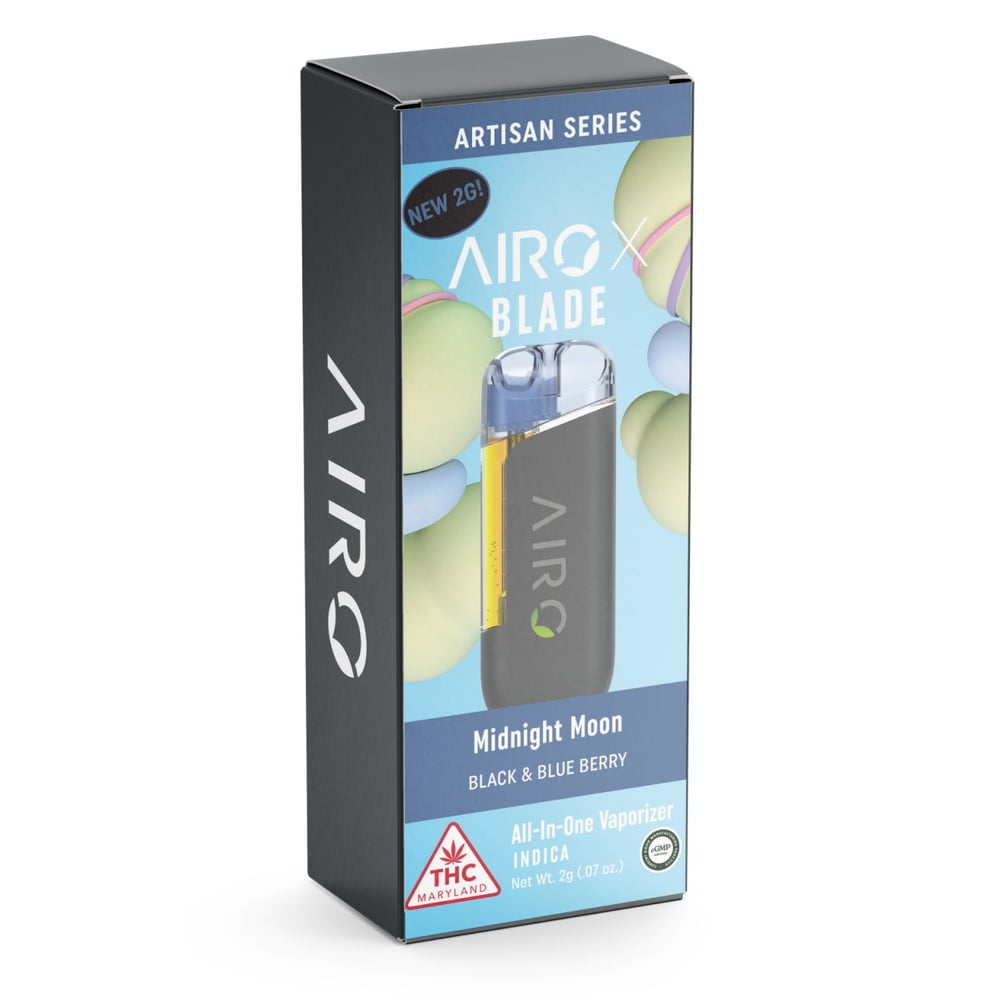 Midnight Moon - Black & Blue Berry [2000mg]