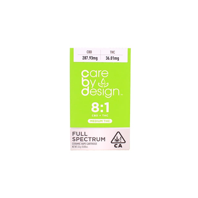 8:1 Vape Cartridge, 1 gram 8:1 Vape Cartridge, 1 gram