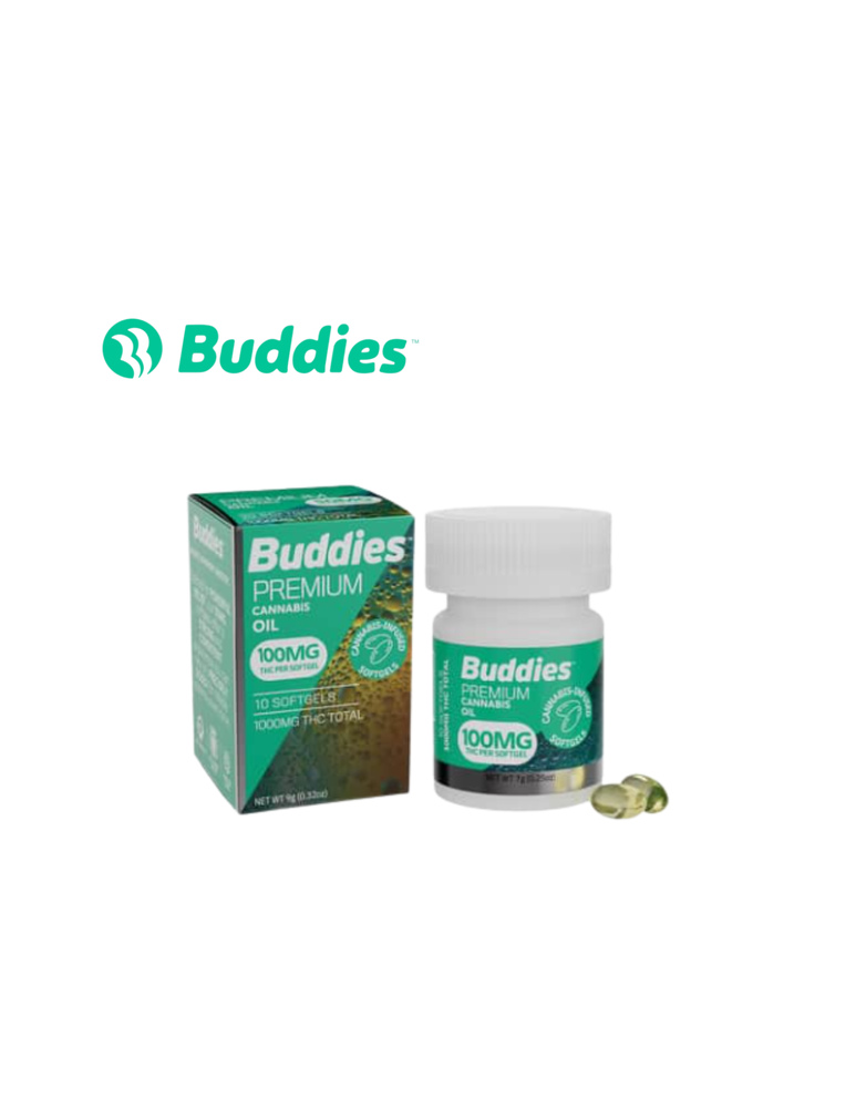 Thc Softgels 100mg 10 Pack Capsules